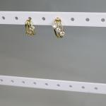 Gem Halo Earrings