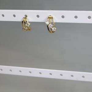Gem Halo Earrings