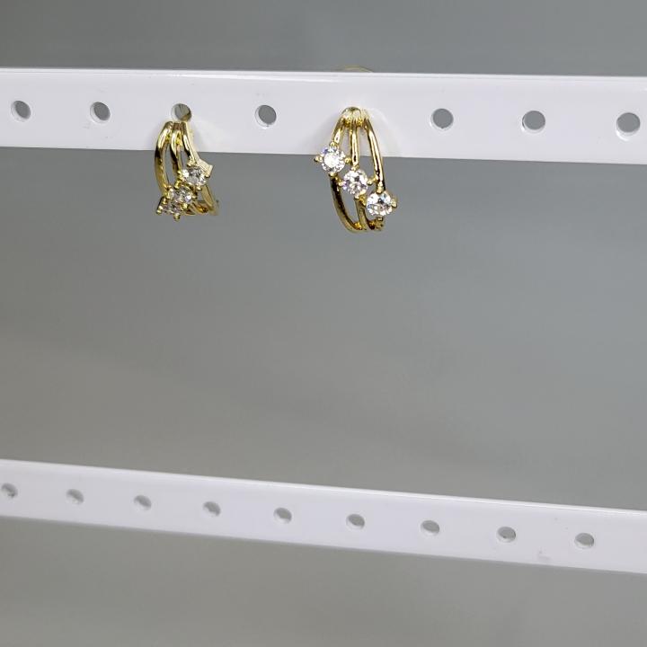 Gem Halo Earrings