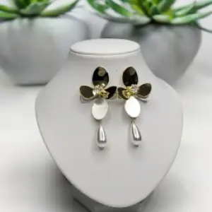 Noir Bloom Earrings